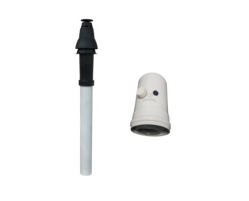 BAYMAK DİKEY BACA SETİ + ADAPTÖR Ø60/100 YOĞUŞMALI